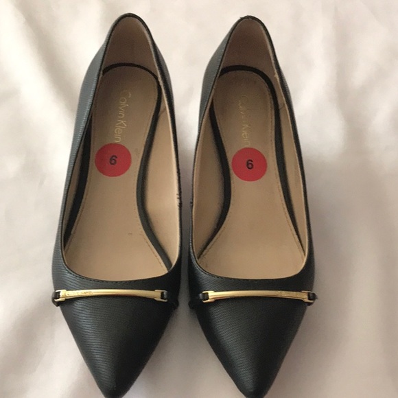 Calvin Klein Shoes - Calvin Klein Torey Matte Women Black Shoes Sz 6